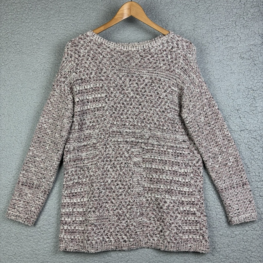 J Jill Pure Jill Sweater Size Small Women's Chunky Knit Pullover Cotton Blend